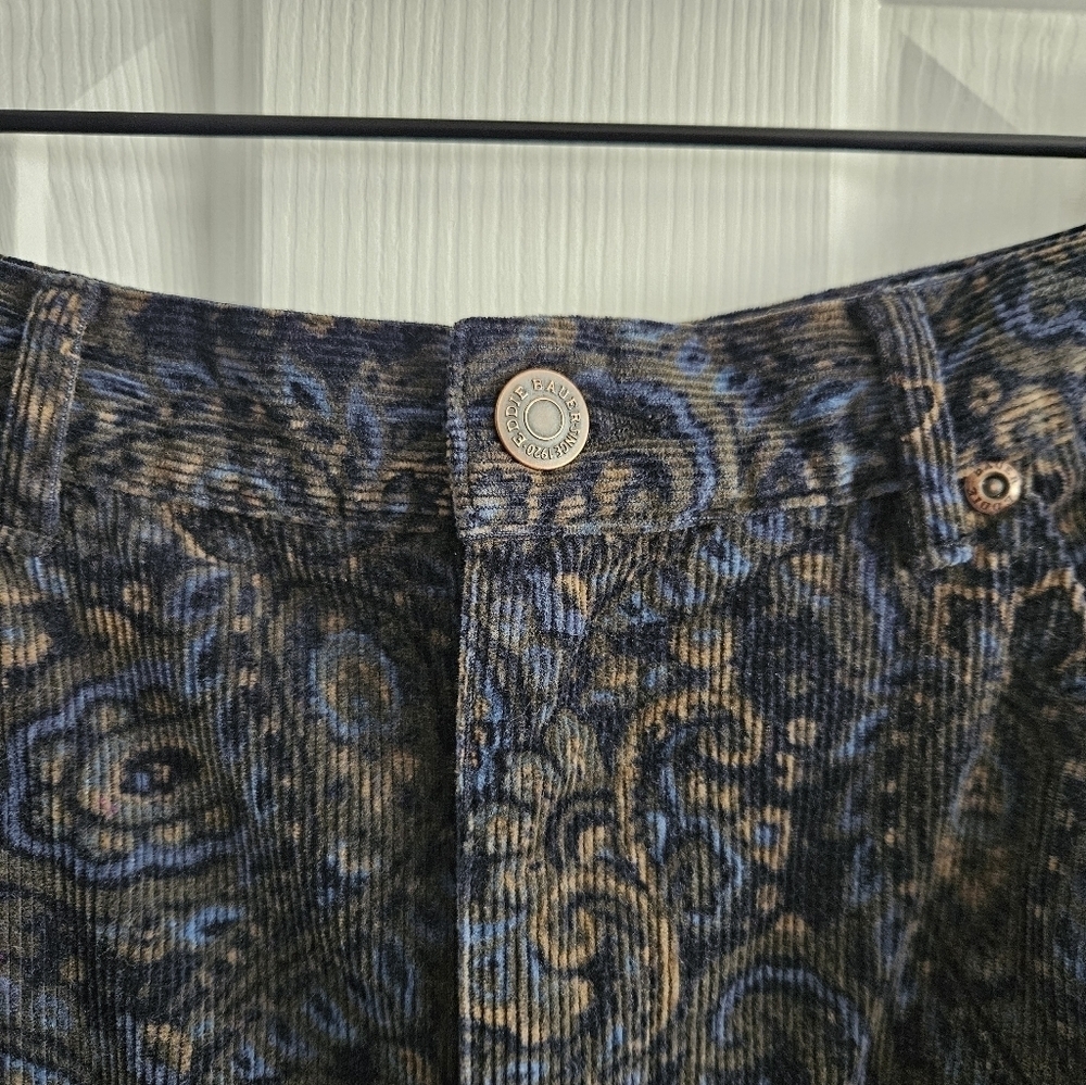 Vintage 1990s Eddie Bauer Corduroy Maxi Skirt - Picture 3 of 8
